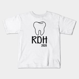 RDH 2020 - Registered Dental Hygienist 2020 Kids T-Shirt